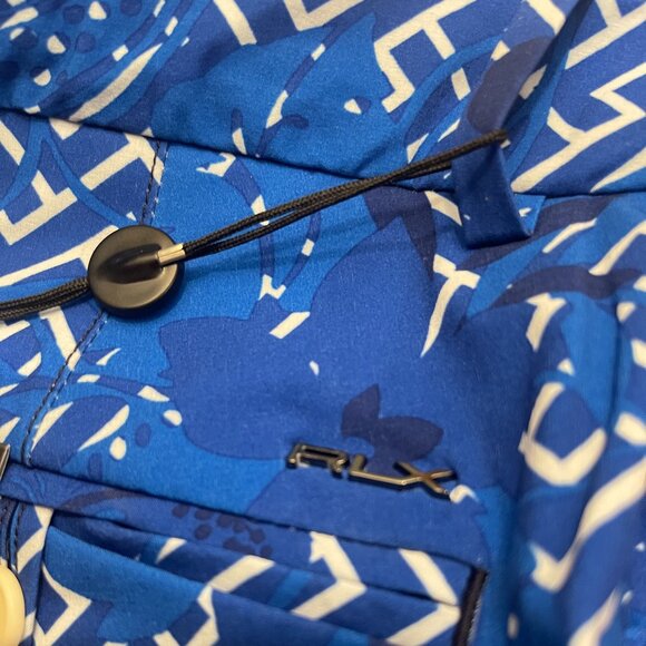 RLX Ralph Lauren Blue Geometric Men's Chinos - Picture 5 of 9